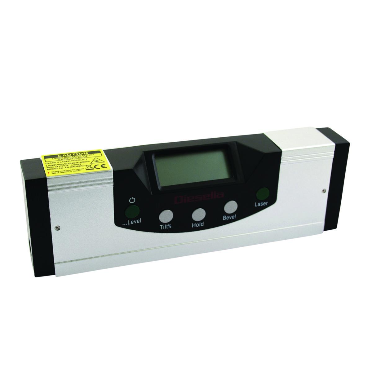 Torpedovater Diesella Digitalt - Torpedovater digital Diesella 150mm laser LED lys