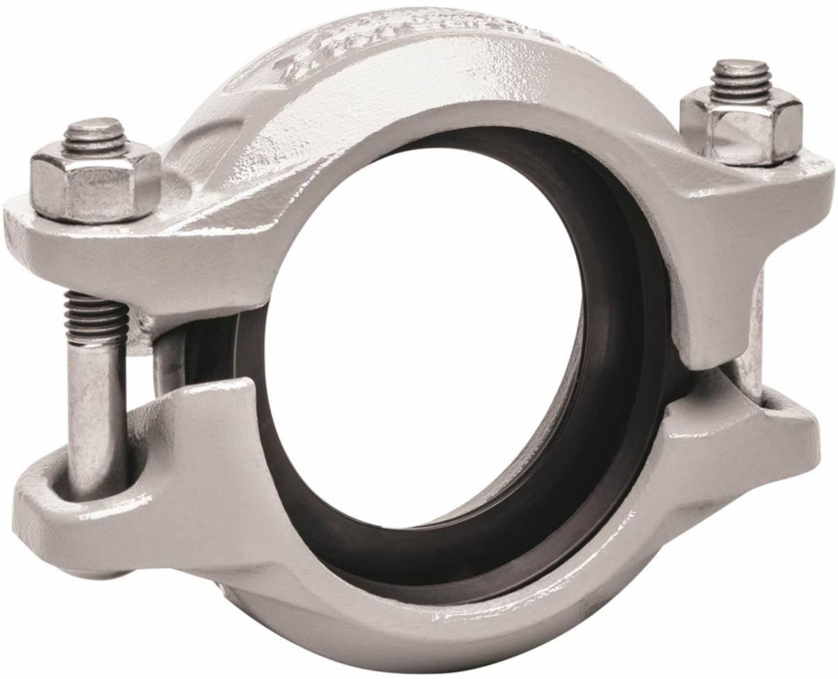 Kupling, fast, Vic 107N - 107V, Galvanisert, Victaulic® QuickVic™ VKS - 168.3mm kupling fast galv 107N - VKS