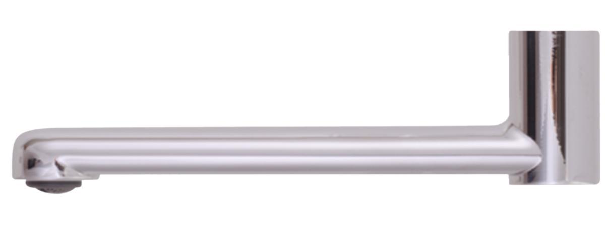 Utløpstut for veggbatteri 9000E, FMM - FMM utløpstut f/veggbatt.9000E krom L 150mm