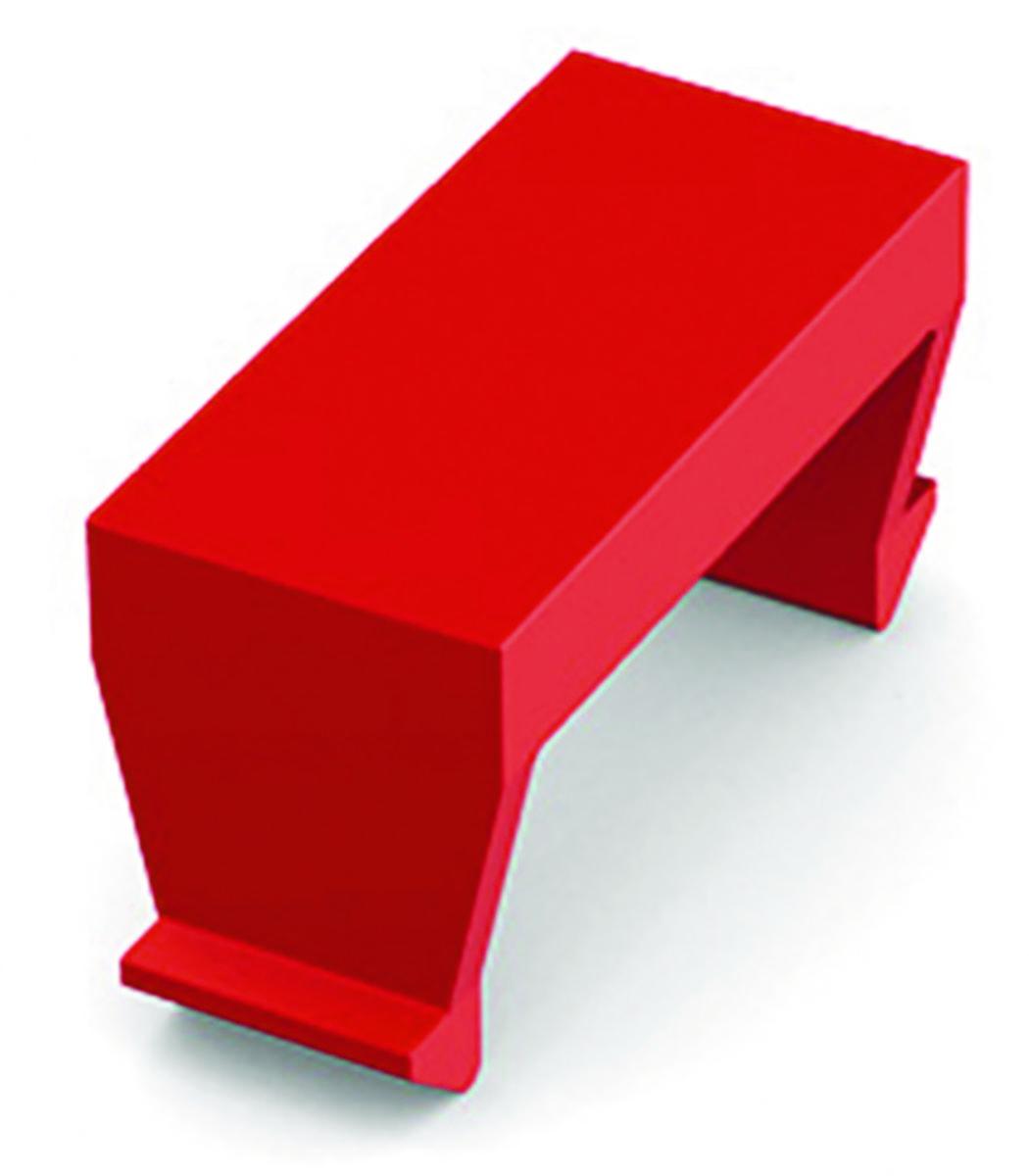 Skilt diverse, a-collection - Blanke felt 10 mm rød mod.B art. 11491