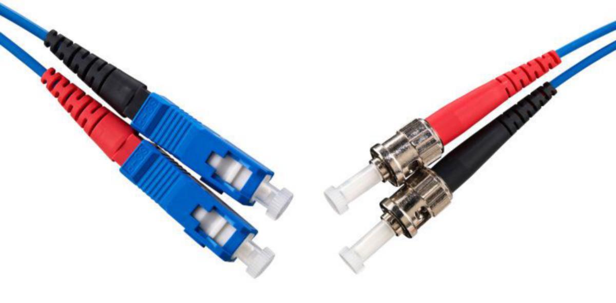 Fibersnor Melbye MM SC-ST - Fibersnor 2xMM OM3 SC-ST 4m