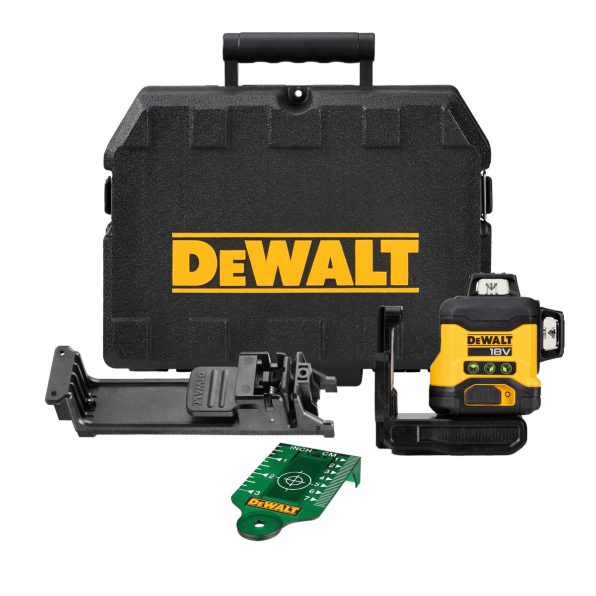 Krysslaser grønn DeWalt DCLE34031N Solo - Krysslaser grønn DCLE3 DeWalt 18V Solo