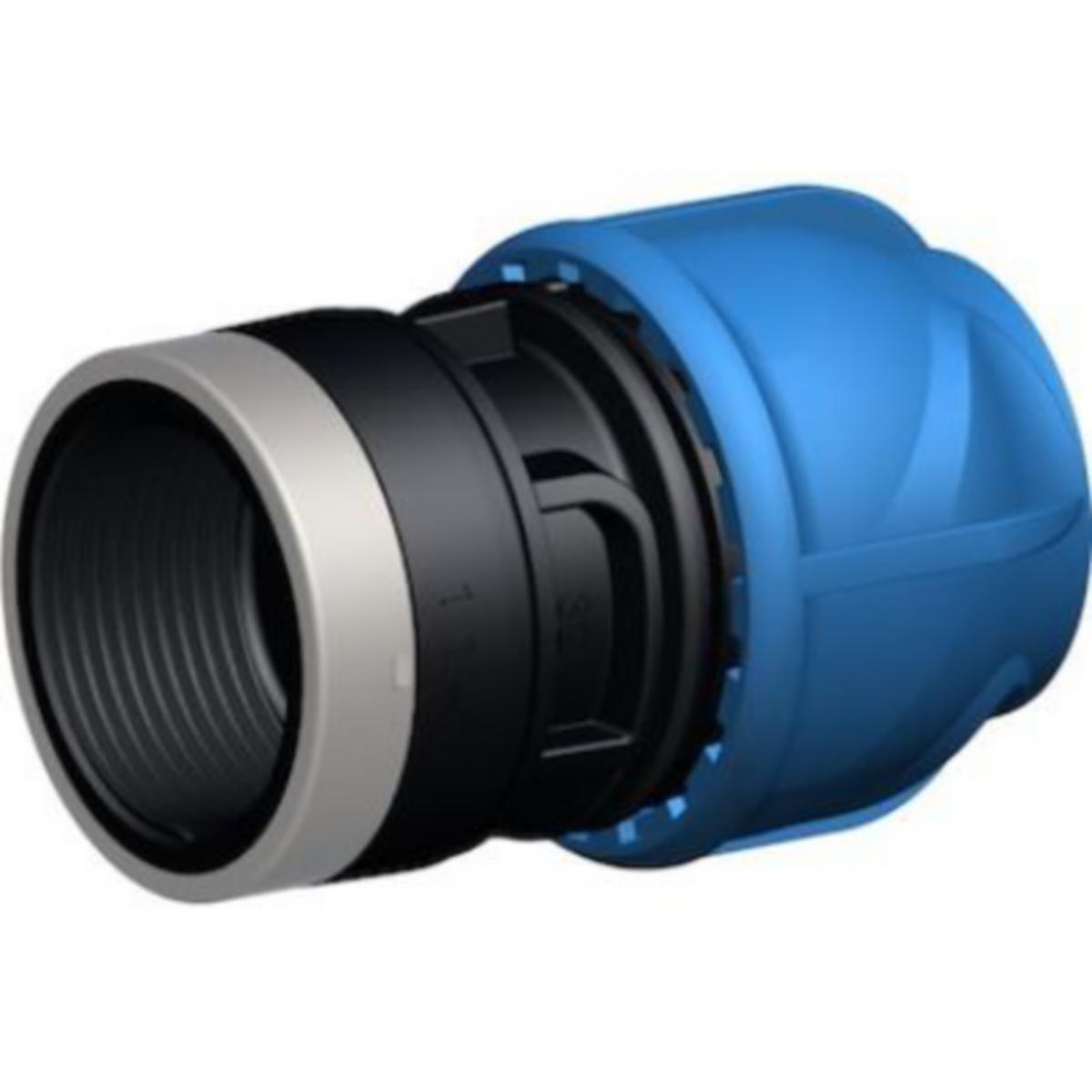 iJOINT Union m/innv.gjenge, PP PN16 - 20 mm x 1/2" union iJOINT PP PN16