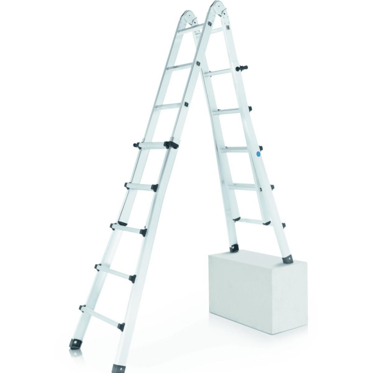 Multikombistige Zarges Variotec V - Teleskopstige Variotec V Zarges 4X4 trinn