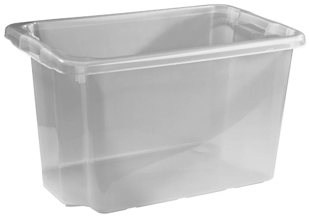 Oppbevaringsboks Nordiska Plast - Lagerboks 55L transparent Nordiska plast 600X400X350mm