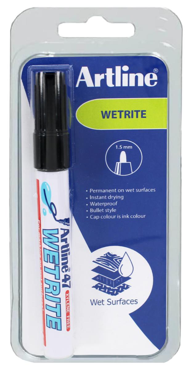 Merkepenn Artline 47 - Merkepenn Artline Wetrite EK47 1.5mm svart