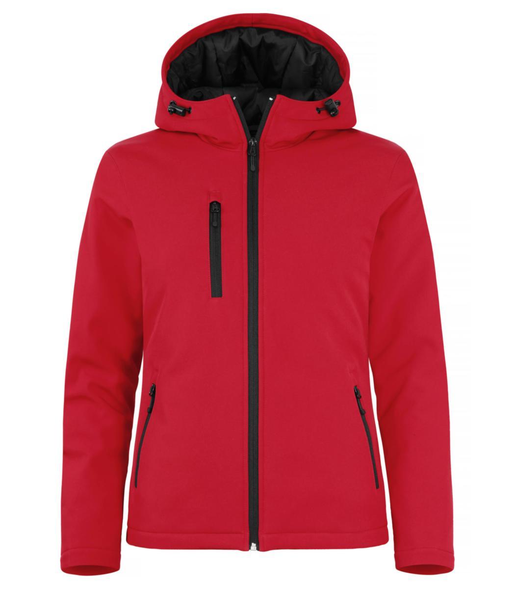 Softshelljakke dame Clique™ Padded - Softshelljakke dame Clique Padded Rød str XS