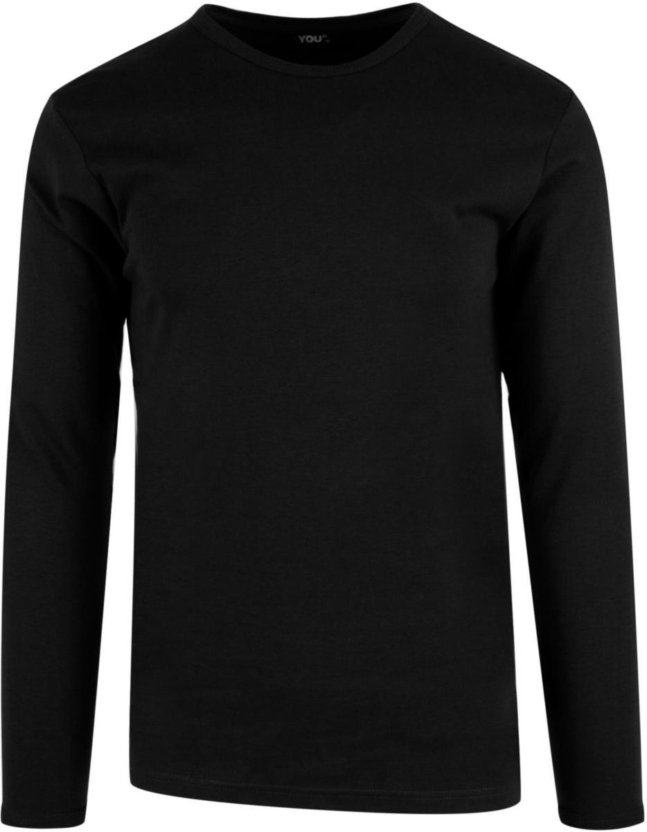 T-skjorte lang erme YOU® Gibraltar - T-skjorte lang erme YOU Gibraltar svart str L