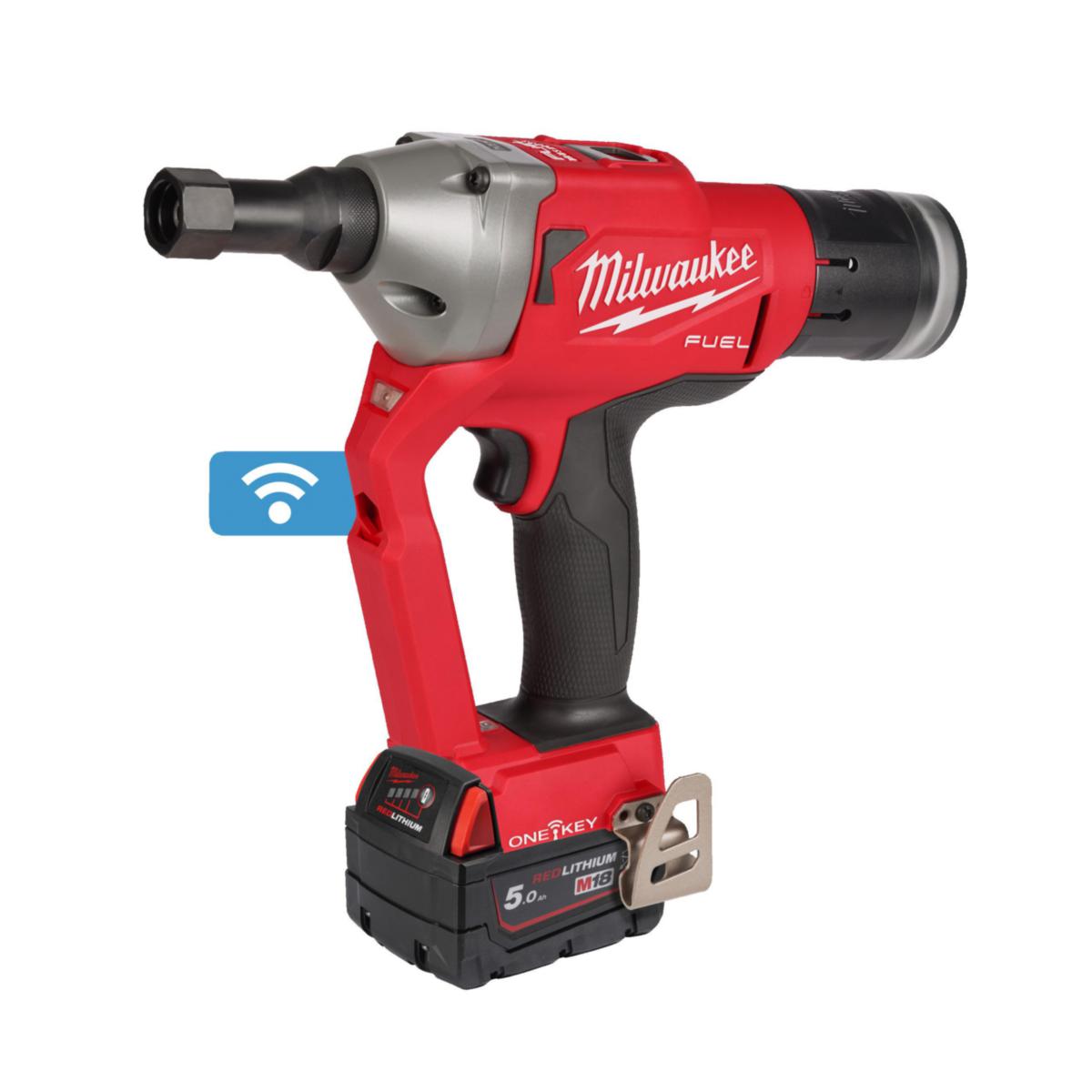 Låseboltpistol Milwaukee M18 ONEFLT-502X - Låseboltpistol M18 ONEFLT-502 Milwaukee 18V 2x5.0Ah