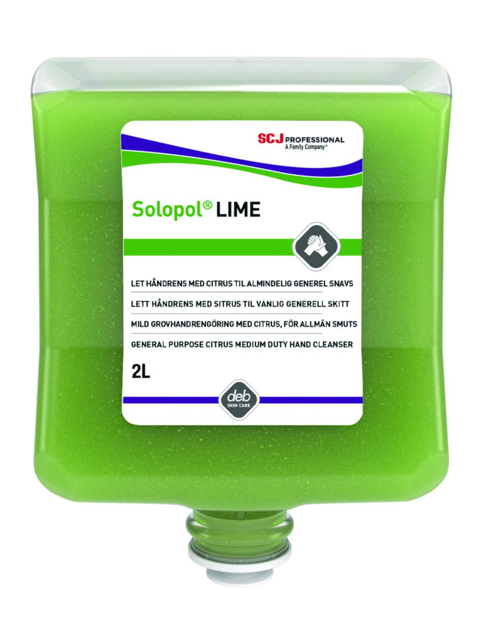 Håndrens Solopol Lime - Håndrens Solopol Lime 2L patron