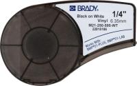 Merketape Vinyl Brady M210 6,35mm