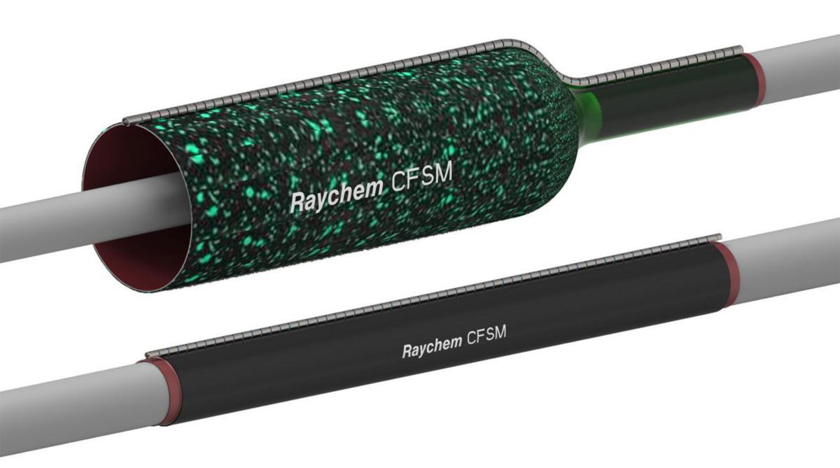 Låseskinne ENSTO for CFSM krympeflak - CFSM låseskinne 400mm