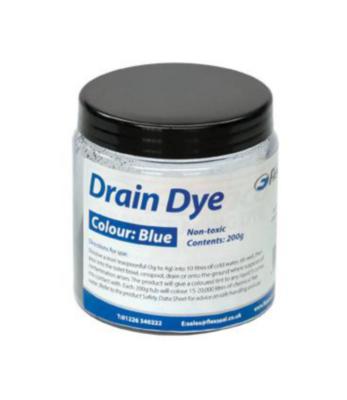Drain Dye fargestoff Blå 200 gram