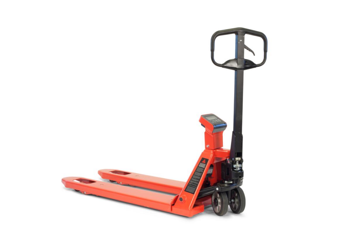 Jekketralle Jonex m/vekt - Jekketralle med vekt 1150 Jonex 2000 kg PU-hjul 53107