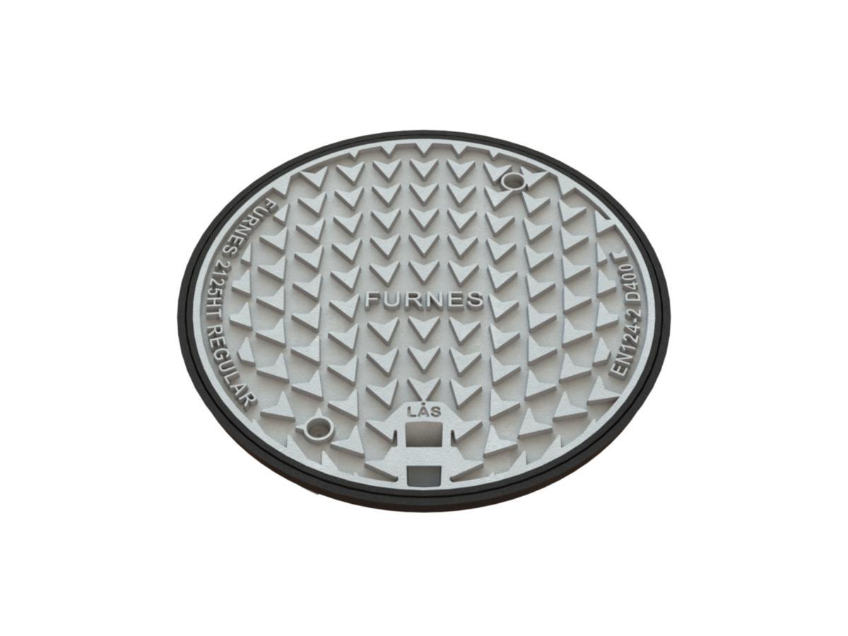 Kumlokk Regular 2125HT Furnes - Furnes 650 Regular lokk 2125HT m/pakn.lås