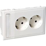 Stikkontakt Schneider CYB-PS