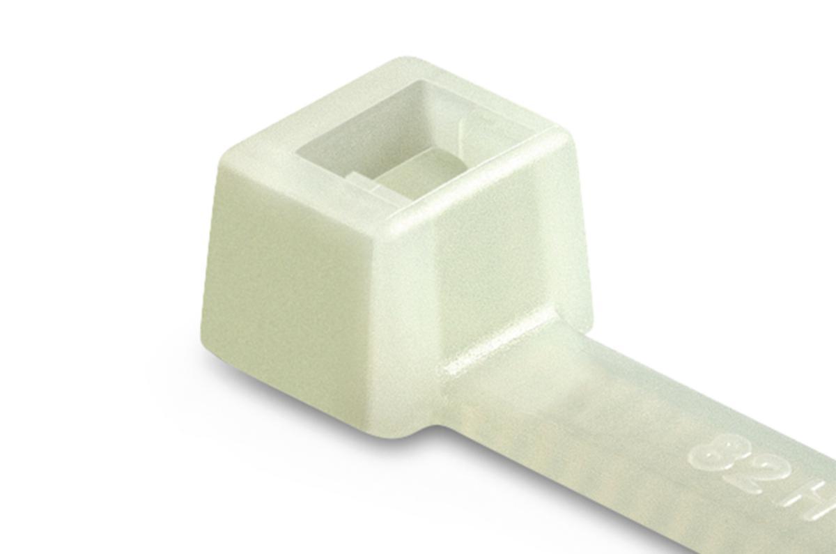 Strips HellermannTyton Serie T, PA66, natur - Strips Nat. T50I 300x4.6mm HELLERMANN