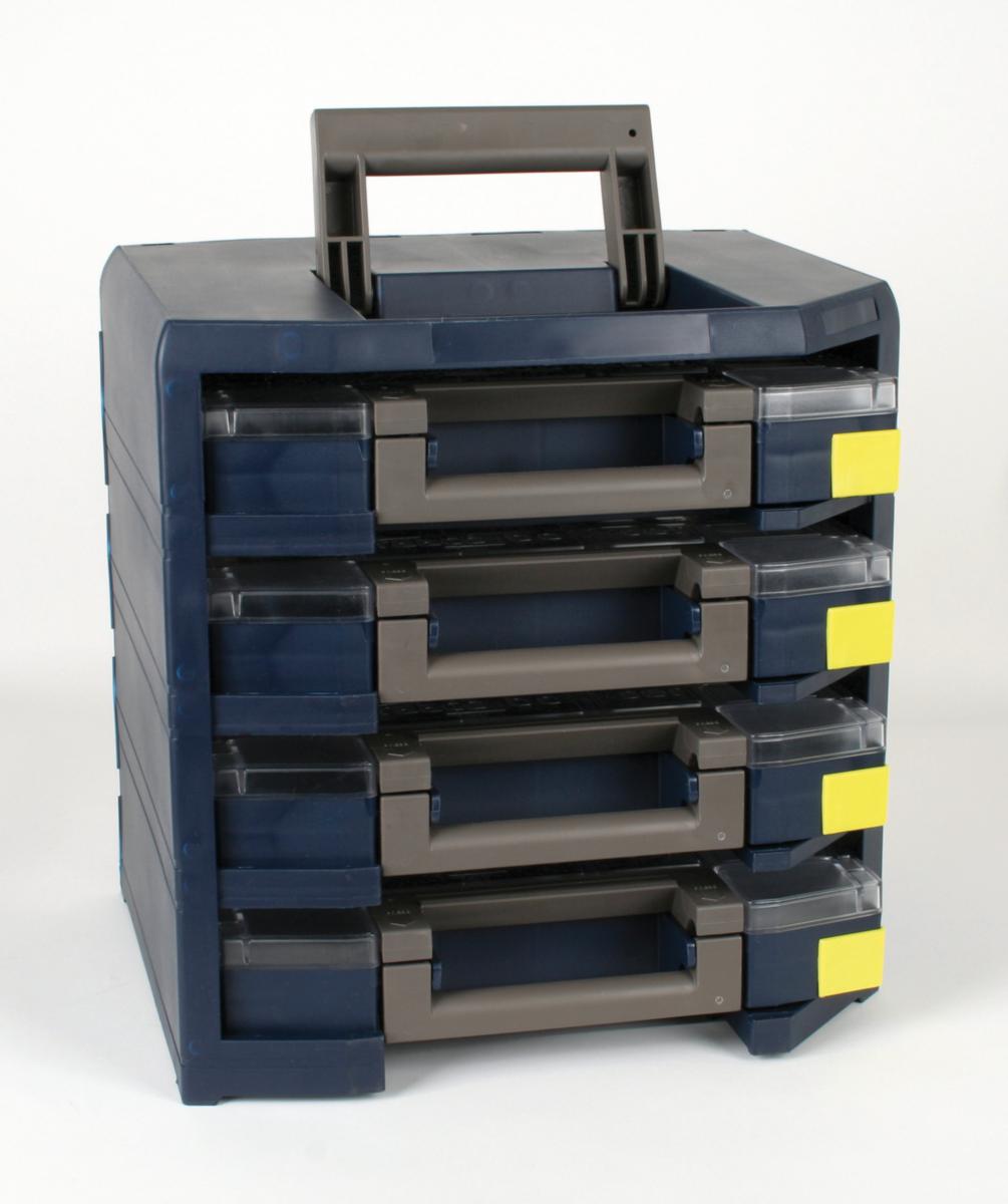 Kabinett Raaco HandyBoxxser - Sortimentskap Handybox Raaco 4-skrins 4X5X5