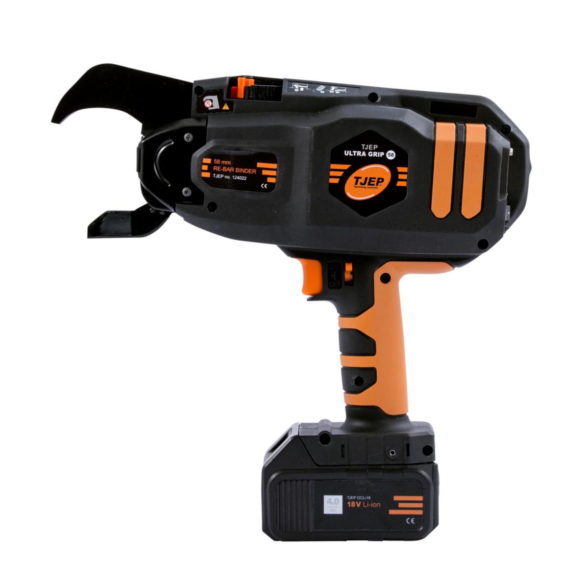 Jernbindemaskin Tjep Ultra Grip 58 - Jernbindemaskin Ultra Grip 58 Tjep 18V 2x4.0Ah koffert 58mm