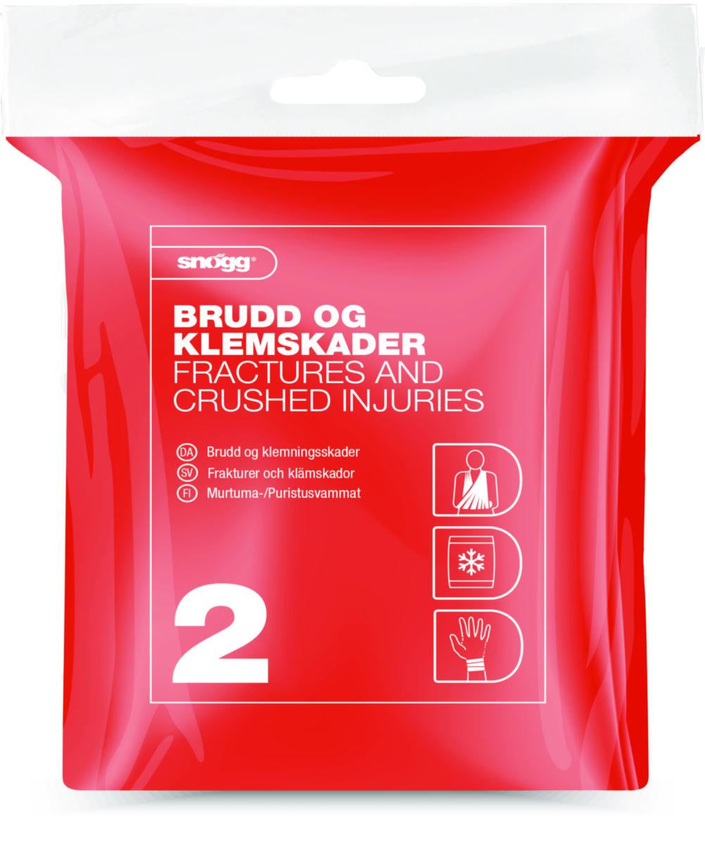 Innholdsposer til Snøgg®koffert Combi - Refill koffert Snøgg Combi Innholdspose 2 Brudd/klemskade