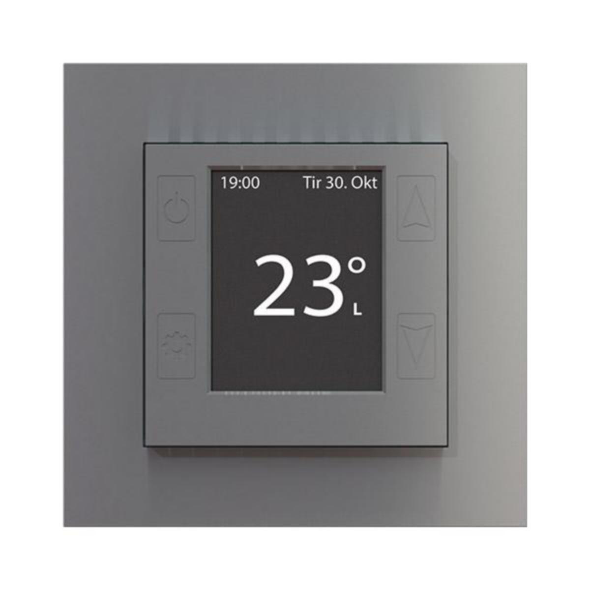 Romtermostat mTouch One - mTouch One Alu