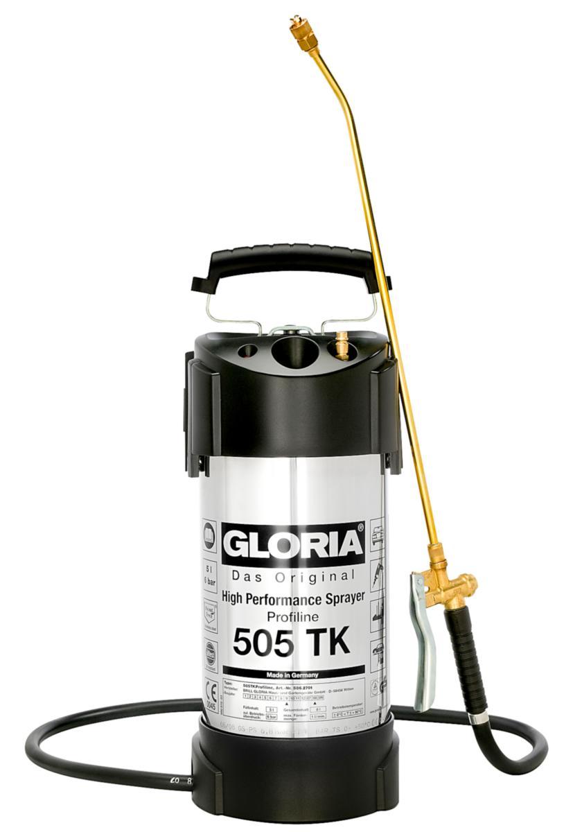 Konsentratsprøyte Gloria - Konsentratsprøyte 505 Gloria 5L rustfri kombi