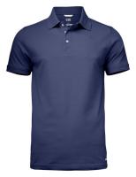 Piqueskjorte C&B Advantage mørk marine str 2XL