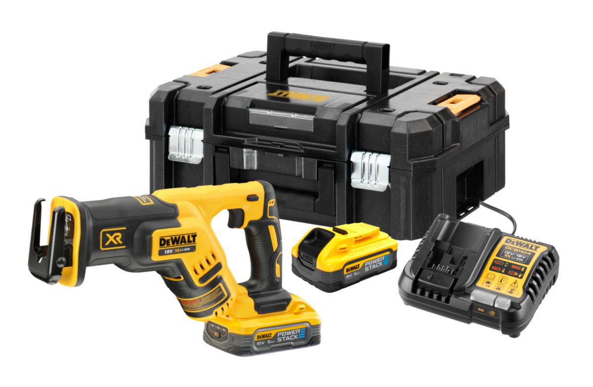 Bajonettsag DeWalt DCS367H2T-QW - Bajonettsag DCS367H2T-QW DeWalt 18V 2x5.0Ah TSTAK