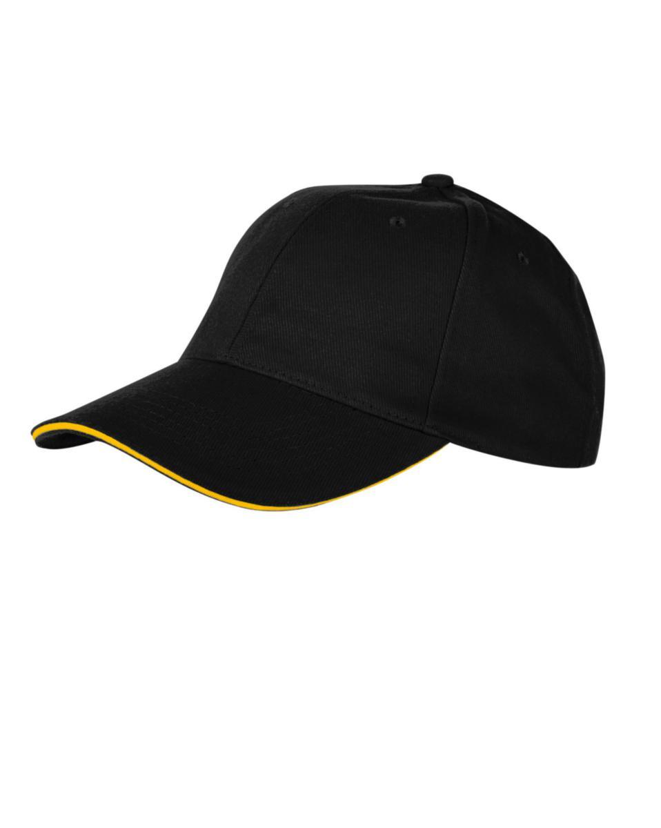 Cap YOU® Regatta - Caps YOU Regatta Svart/gul