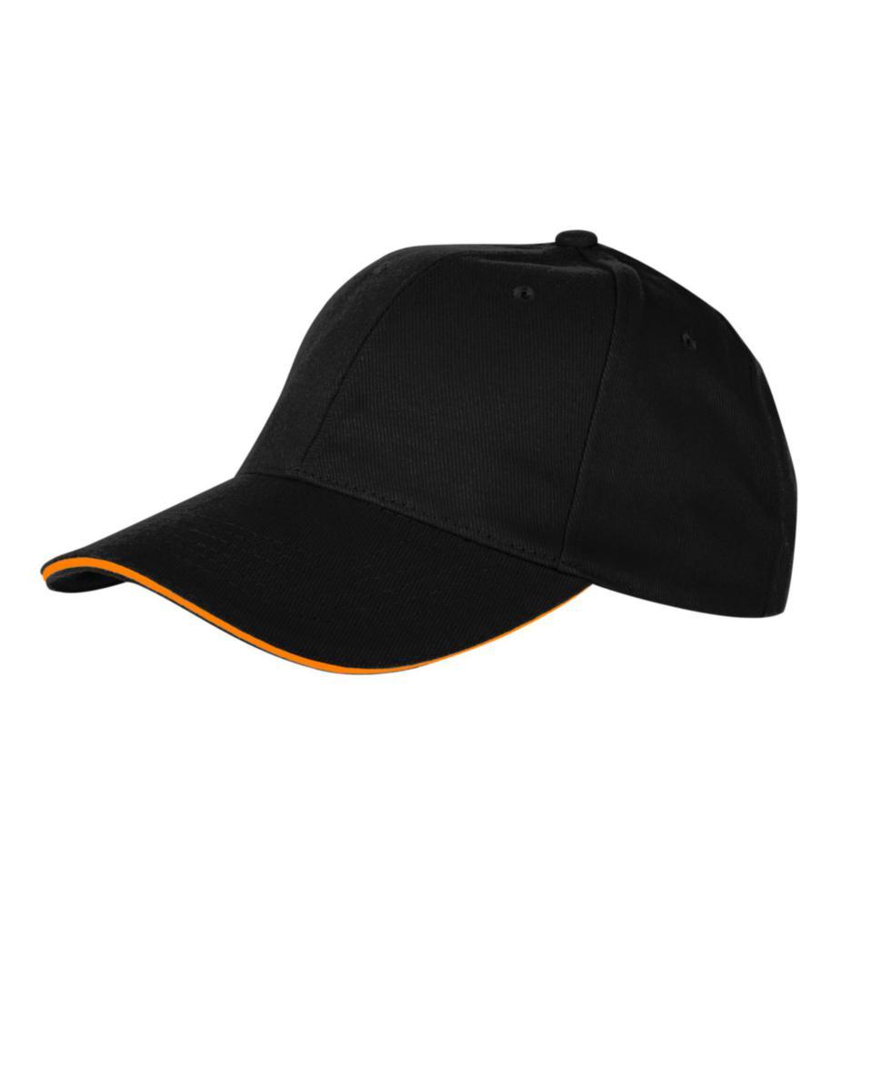 Cap YOU® Regatta - Caps YOU Regatta Svart/oransje