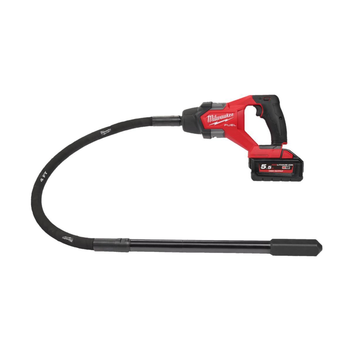 Betongvibrator Milwaukee M18 FCVN12-551 - Betongvibrator M18 FCVN12-551 Milwaukee 18V 1X5.5Ah