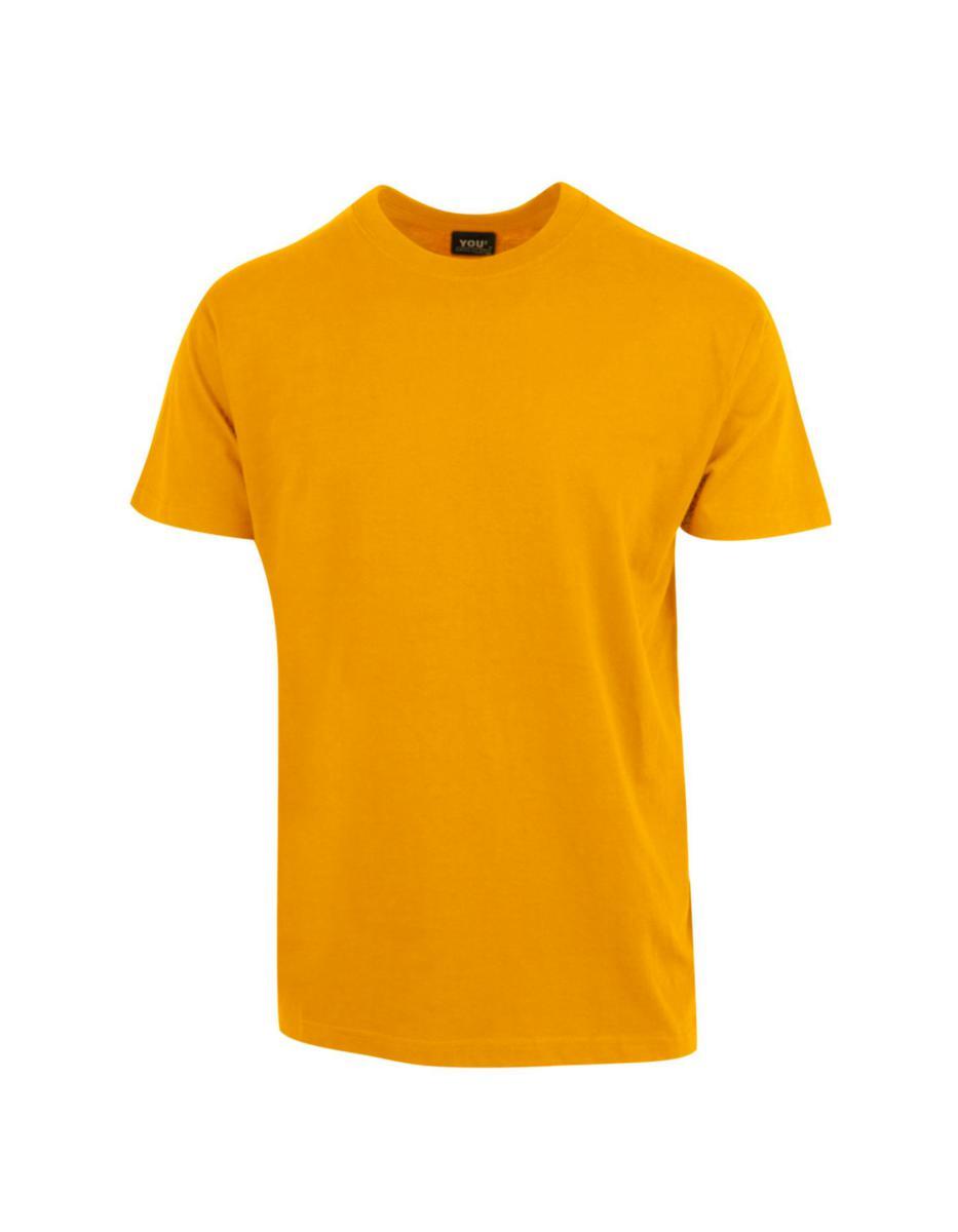 T-skjorte barn YOU® Classic - T-skjorte barn YOU Classic Gul str 6