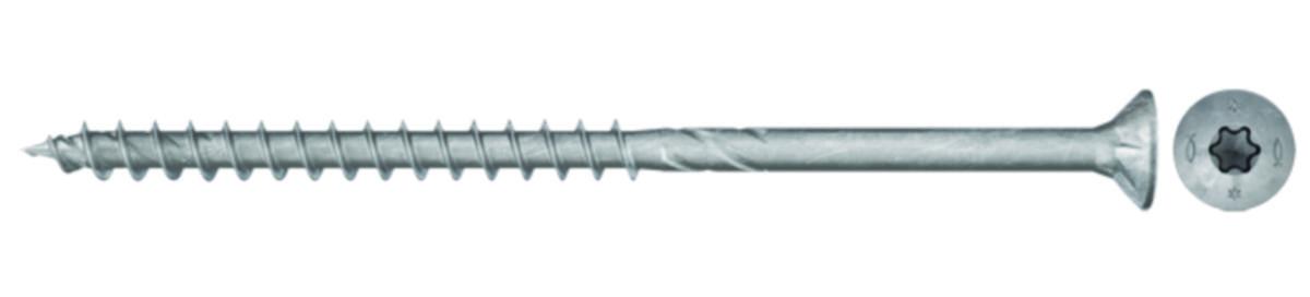 Treskrue fischer PFII bonus zink - Treskr 5.0X90 C5 SH TX25 PFII BZ SH delgj. fischer 600pk