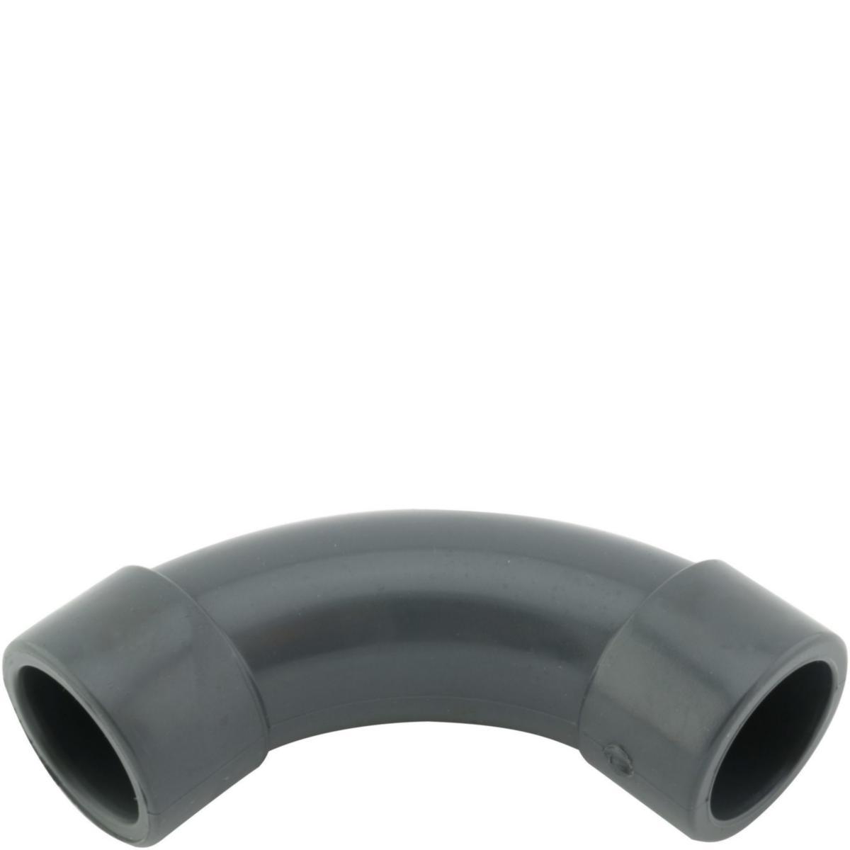 Bend 90° innvendig liming PVC, SIV - 25 mm x 90° PVC bend SIV025 innv. liming