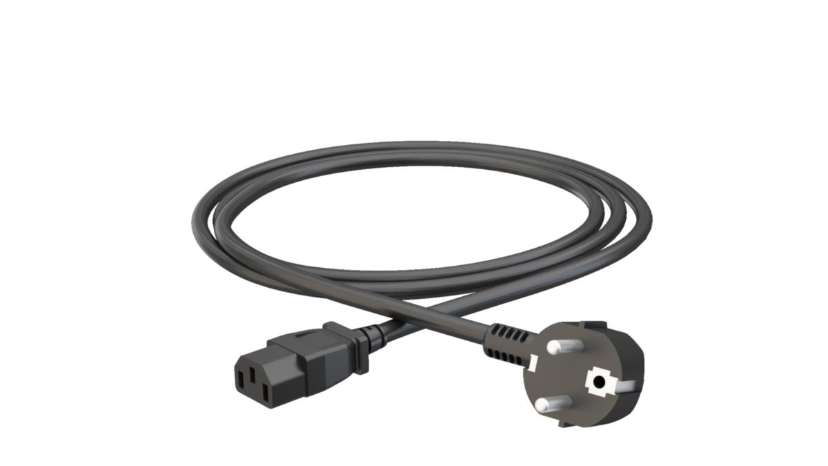 Strømkabel Schneider for vifte - Strømkabel for vifte 2.5m KDB 