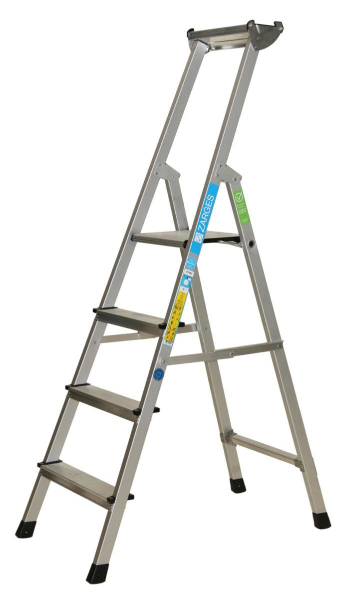 Profftrapp Zarges C621XL - Trappestige Proff C621 XL Zarges 4-trinns 41091