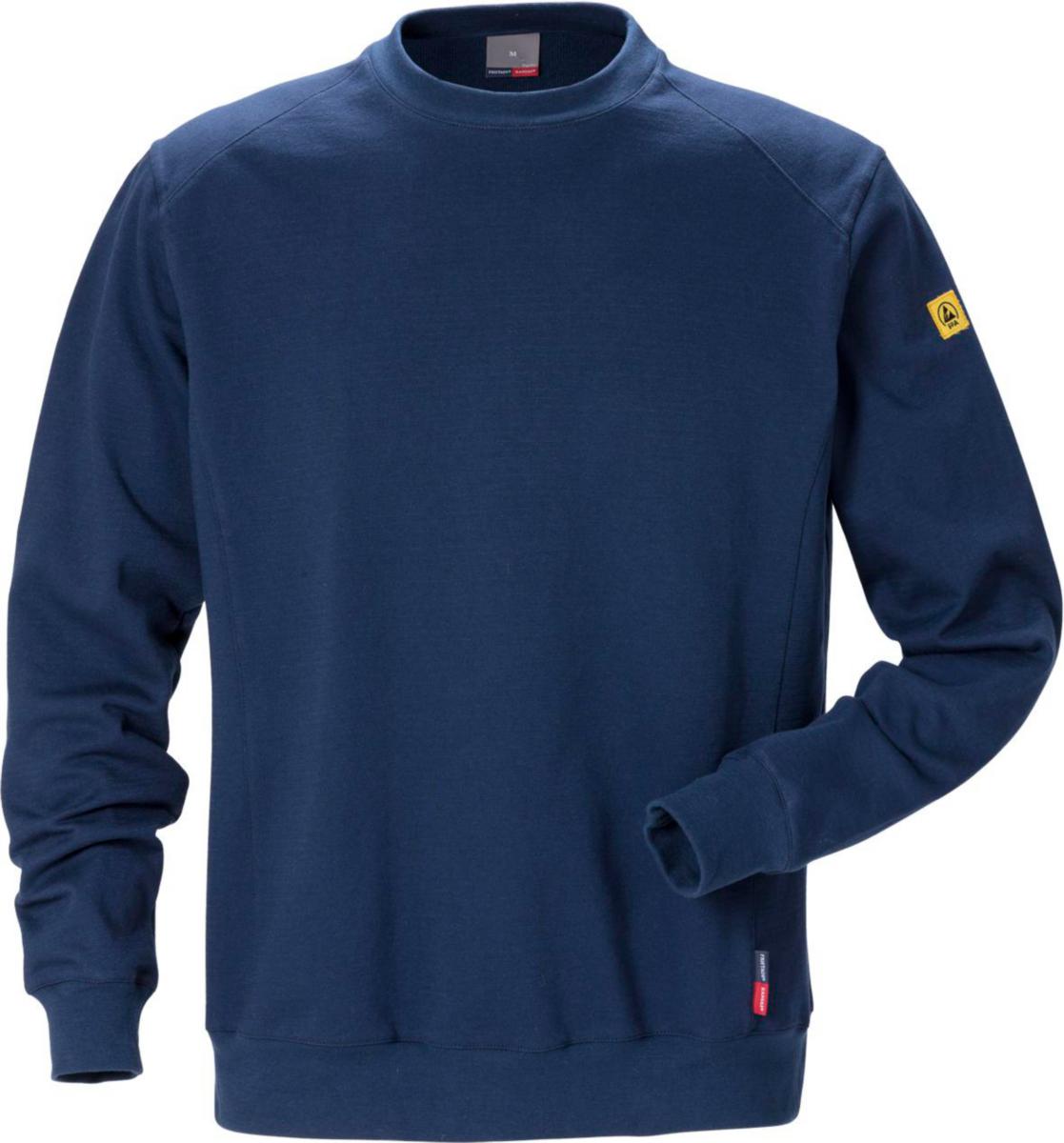 Collegegenser Fristads 7083 XSM ESD - ESD genser 7083 XSM ESD marine str XS