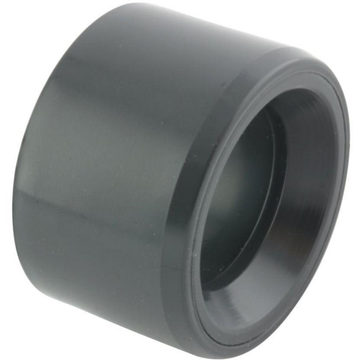 Reduksjon, kort utvendig/innvendig liming PVC, DIV - 75 x 50 mm PVC kort reduksjon DIV liming utv./innv.