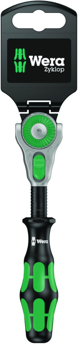 Skrallehåndtak Wera Zyklop - Skrallesett 8000 A SB Zyklop Wera 1/4"