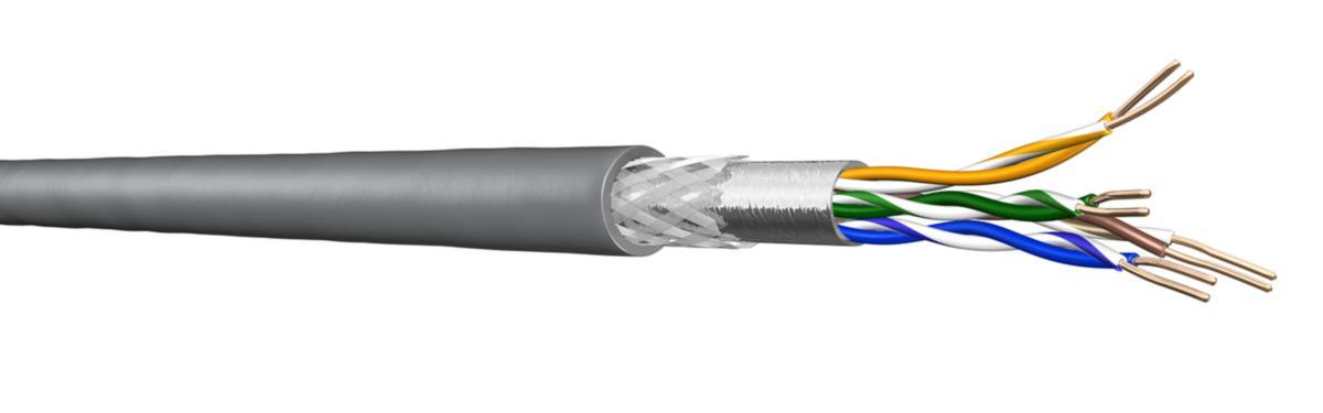 Datakabel Draka Cat 5e SF/UTP - UC300 C5e SF/UTP LSHF 4P T500