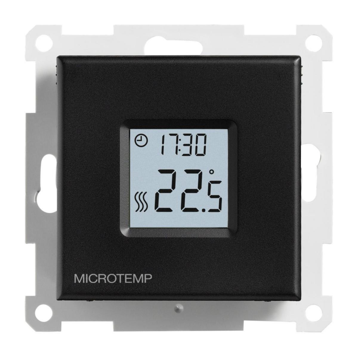 Termostat Micro Matic/Function MTC4 Microtemp - Termostat MTC4 svart matt