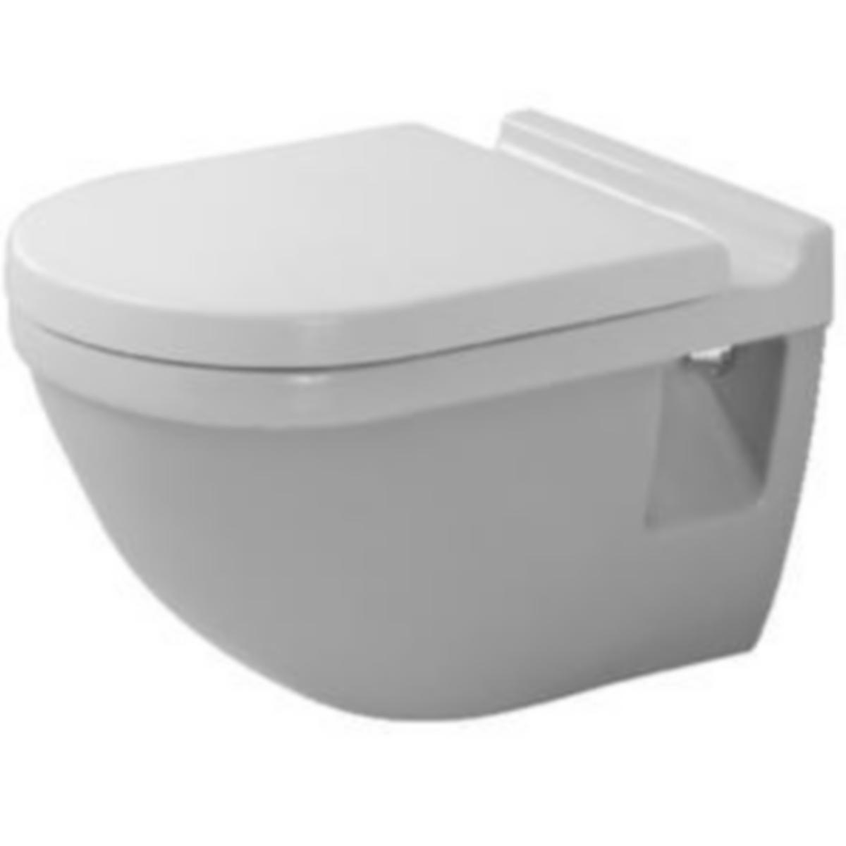 Veggskål Starck 3, Duravit - Duravit Starck 3 veggskål D54 360x540mm 180mm