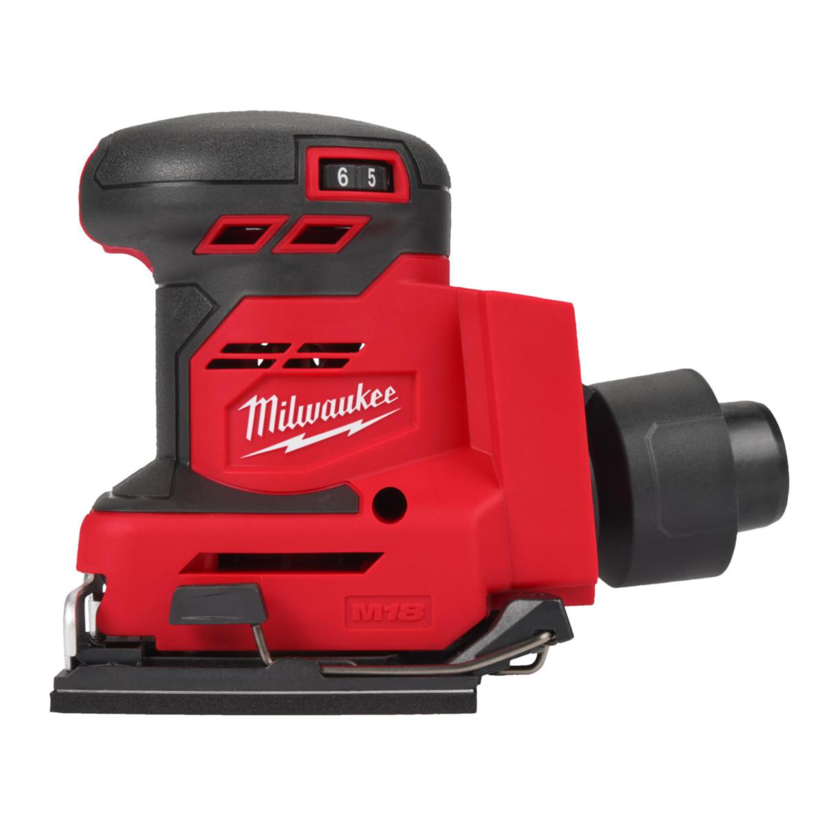 Plansliper Milwaukee M18 BQSS-0 Solo - Plansliper M18 BQSS-0 Milwaukee 18V Solo