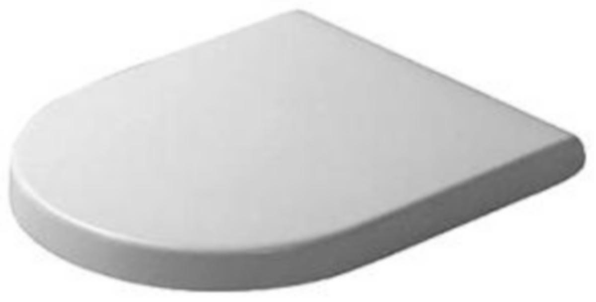 Klosettsete Starck 3, 006389 - Duravit Starck 3 klosettsete med soft-close Art.0063890000