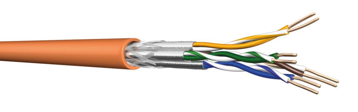 Datakabel Draka Cat 7 S/FTP - UC900 C7 S/FTP LSHF 4P T500 