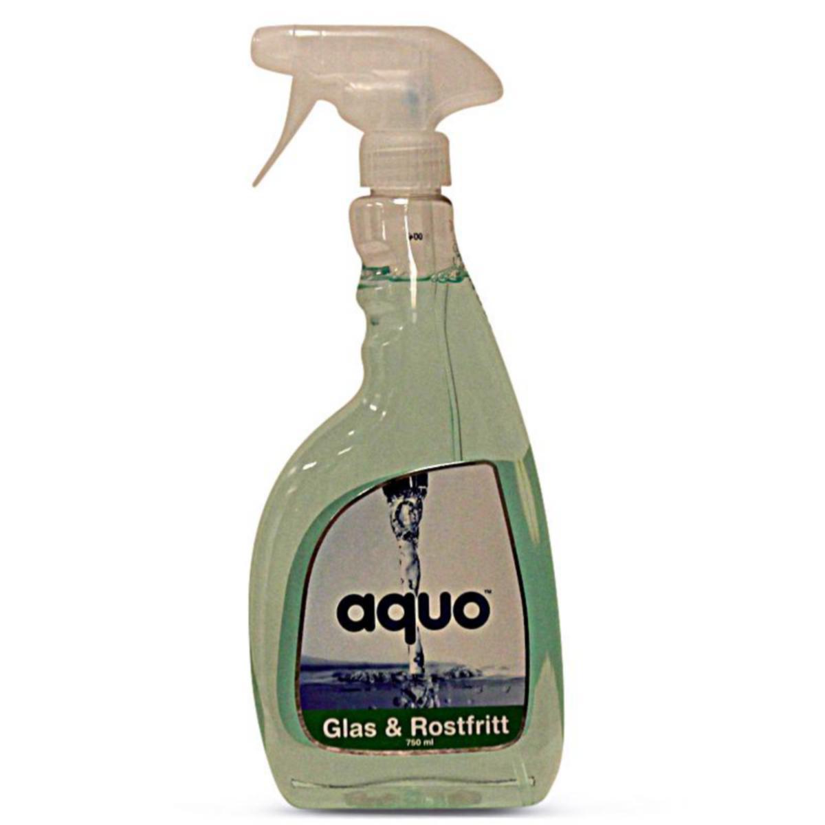 Rengjøring Aquo Glass og Rustfritt - Rengjøring Aquo Glass og rustfritt 750ml