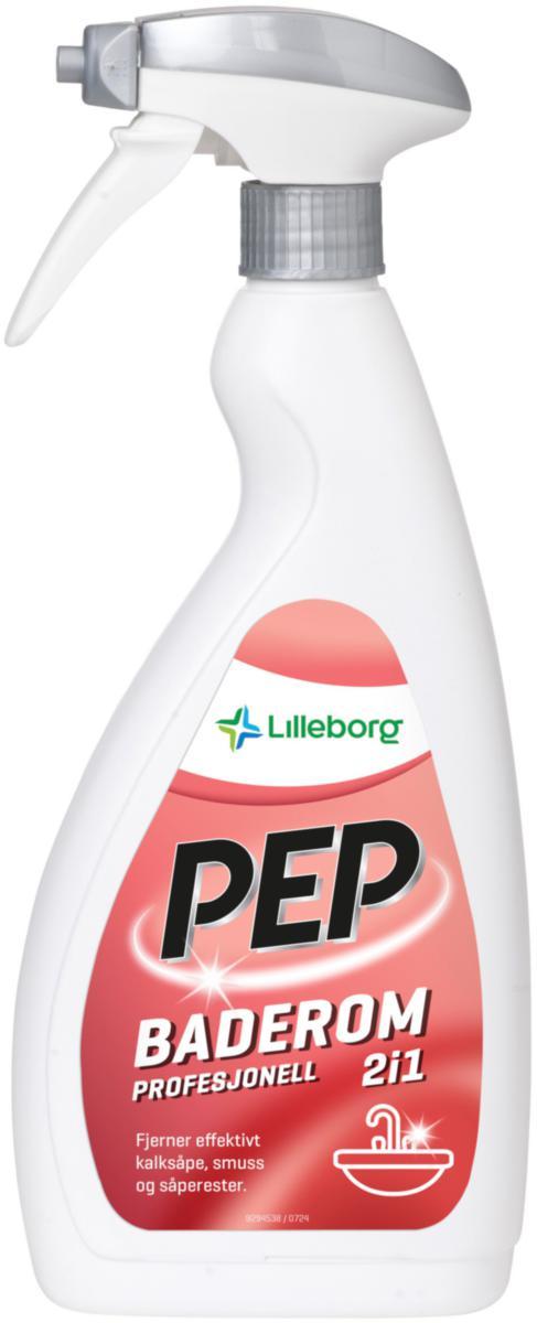 Baderomsspray PEP 2IN1 - Baderomsspray 2IN1 PEP 0.75l