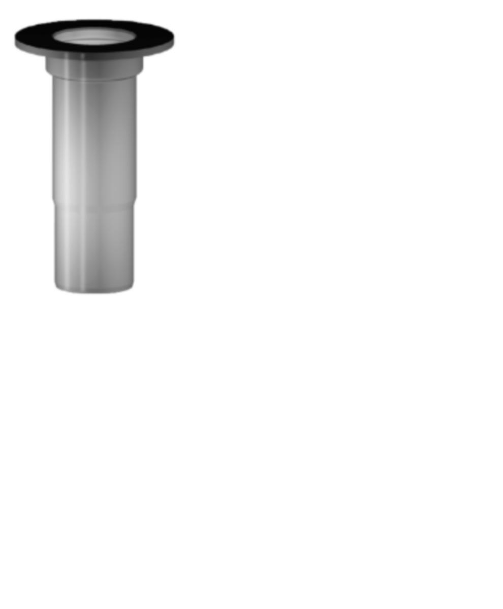 Gjennomføring med sveiseflens, AISI 304, EN1.4301, ACO Pipe - 50 mm ACO Pipe gj.føring 50/57 m/eksp.muffe AISI 304