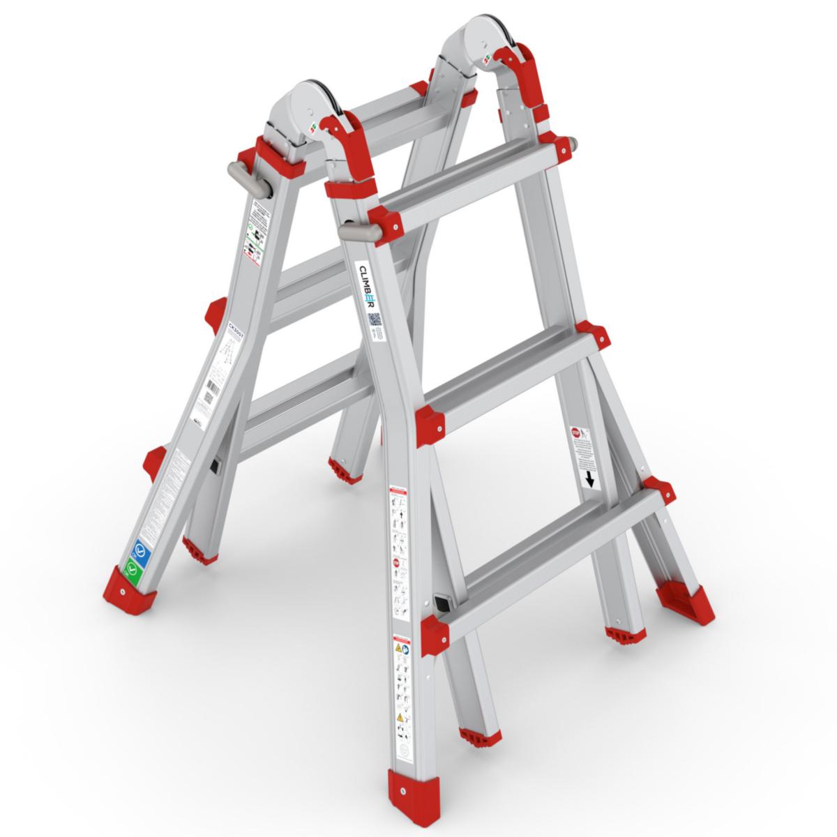 Teleskopstige Climber - Teleskopstige Climber 3x4 trinns CK305T