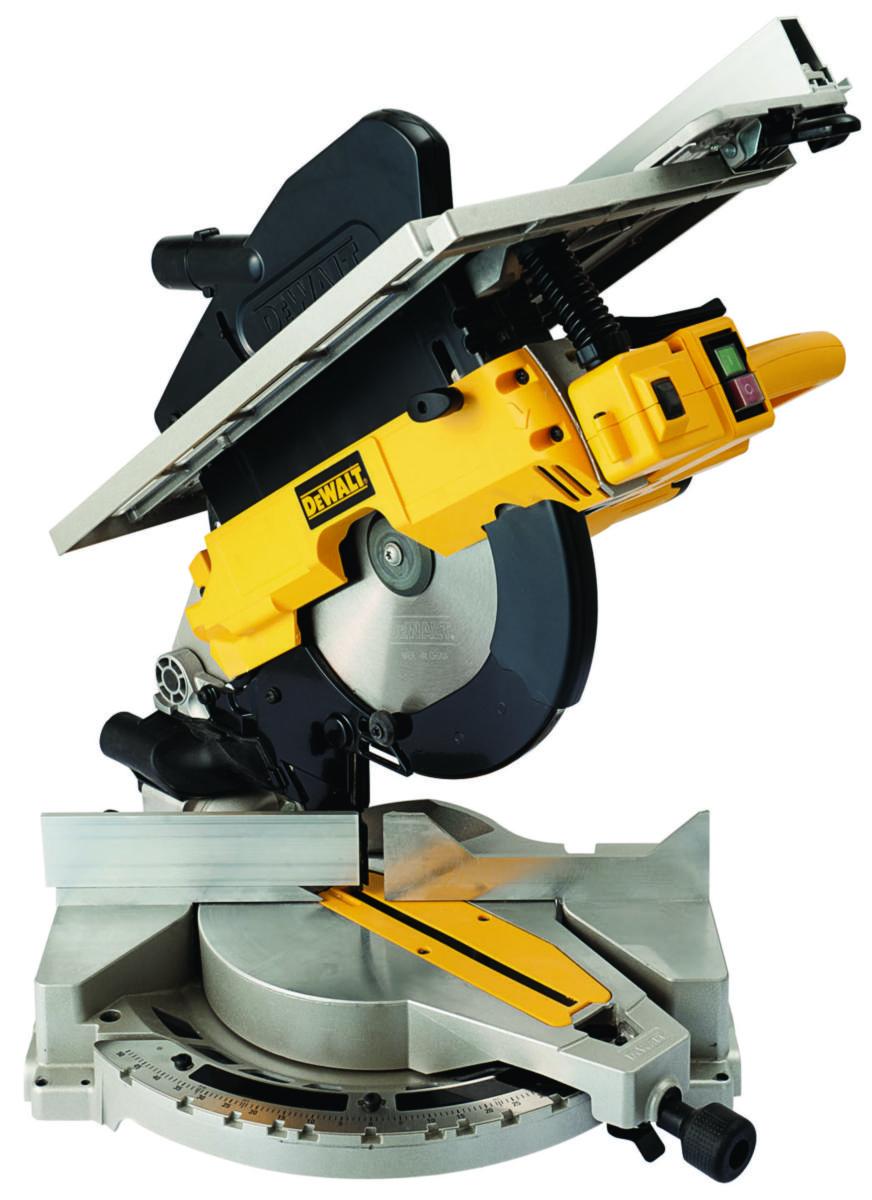 Kapp-/ gjærsag DeWalt D27113 - Bords-/gersag D27113 DeWalt 305mm 1600W